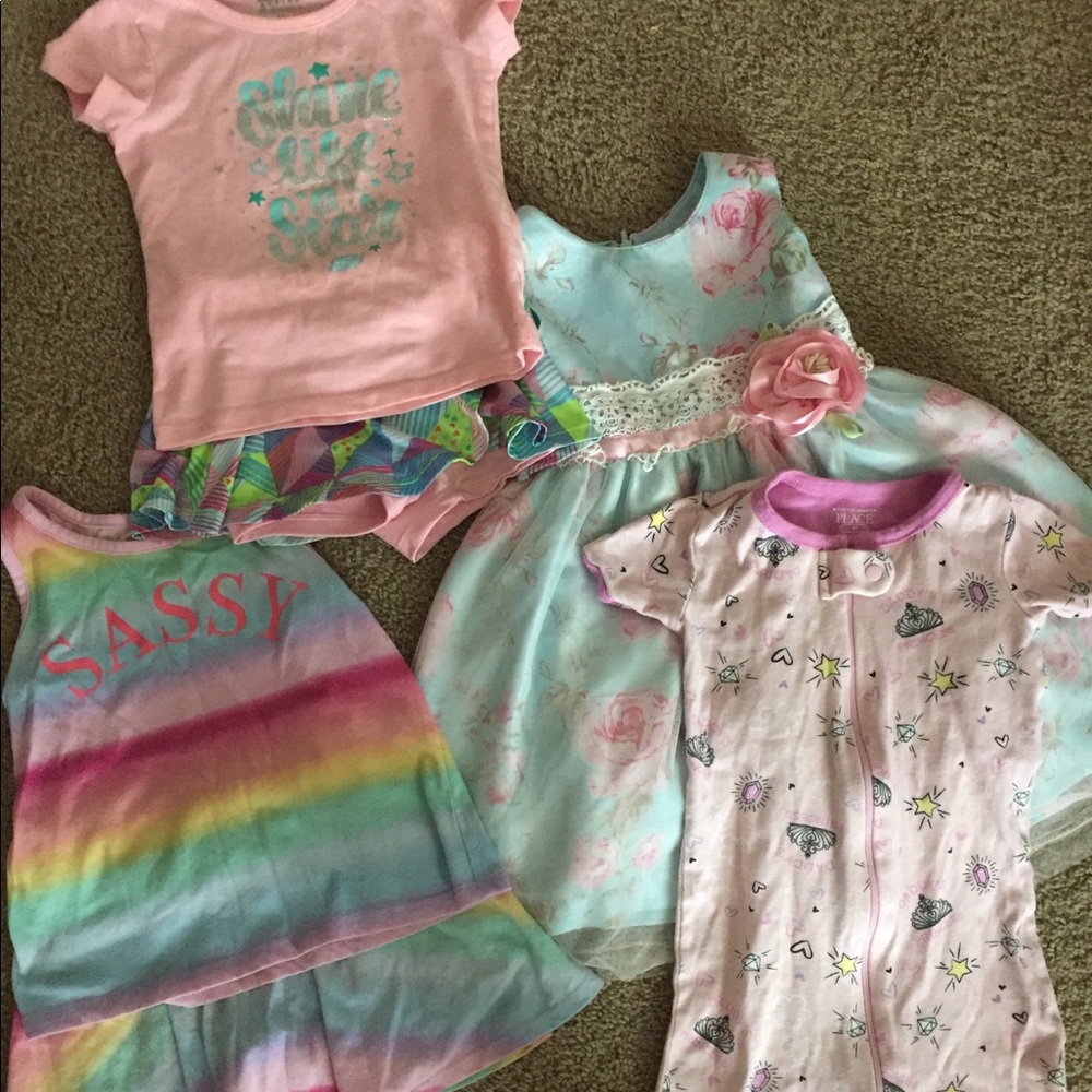 3t toddler girl summer lot